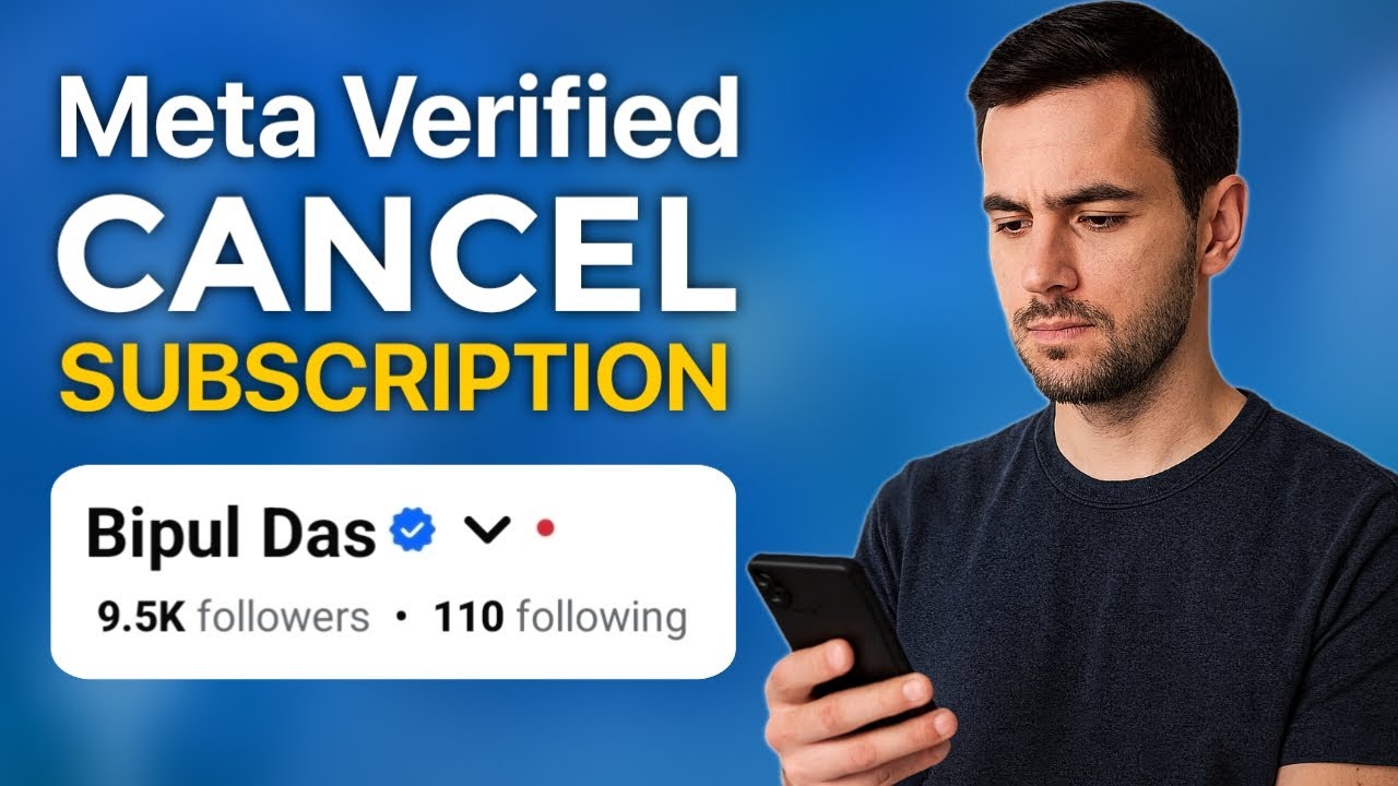 How to Cancel Meta Verified Subscription on Facebook | Meta Verified Kaise Band Karein | Full Guide