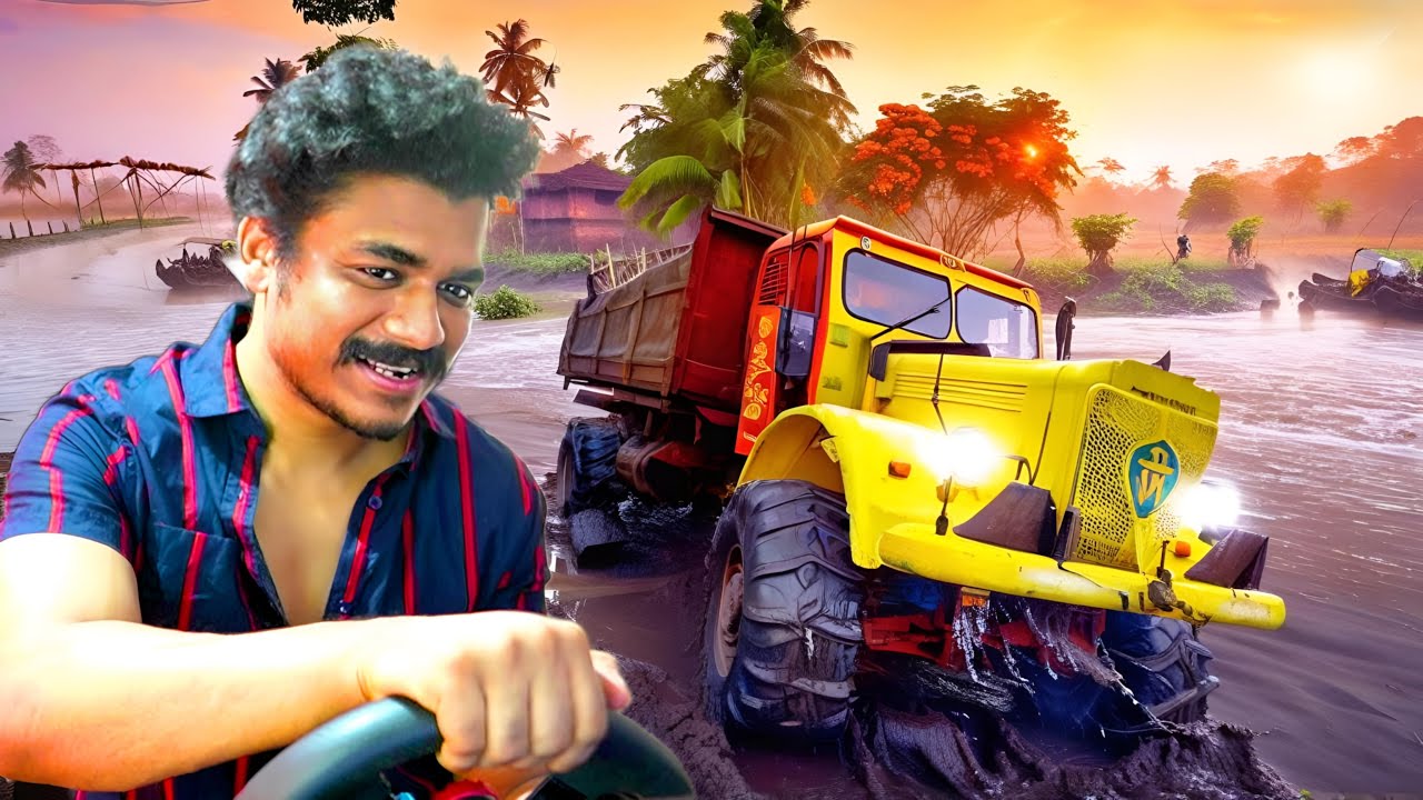 INDIAN TATA LORRY OFFROADING RESCUE MISSION 🔥 @RANDOM_GTV