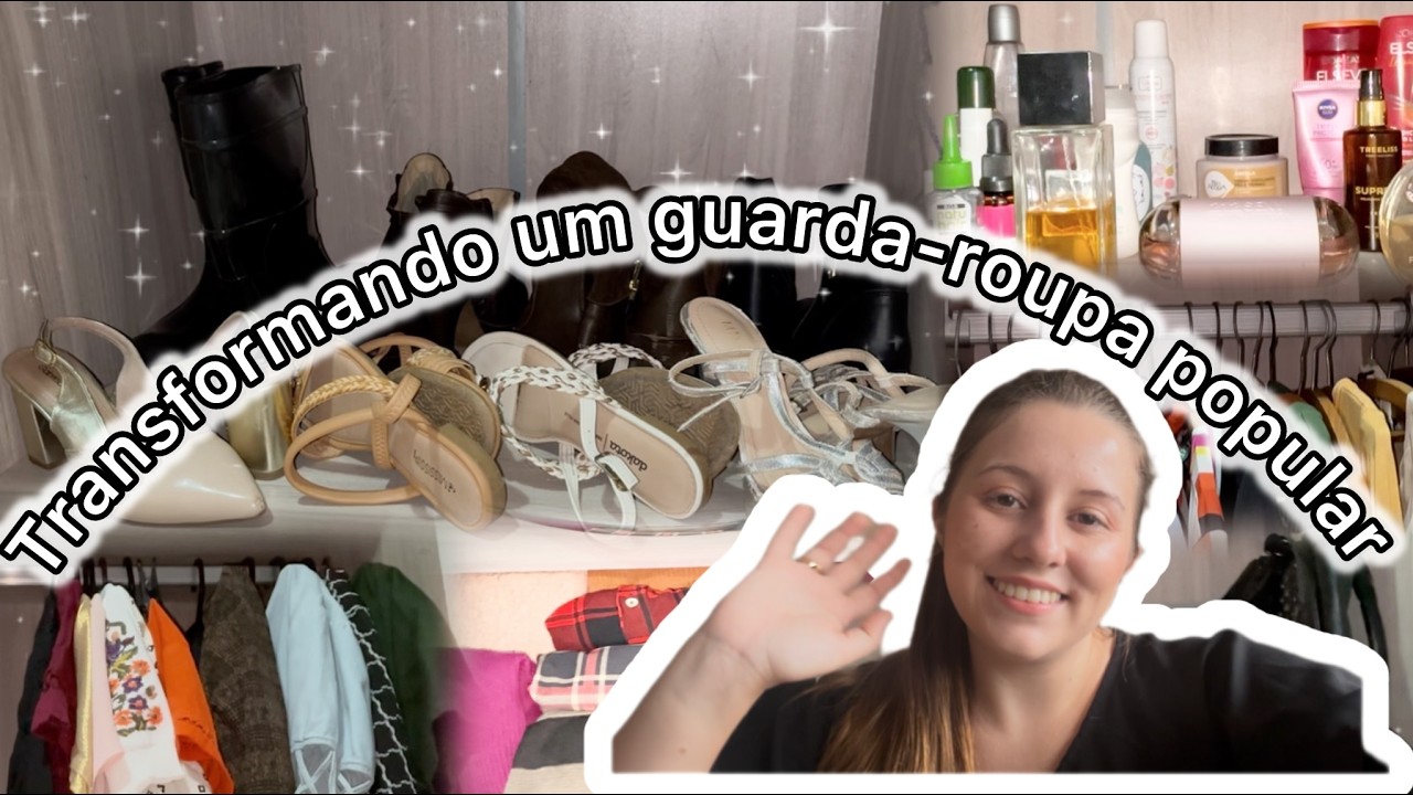 Transformando um guarda-roupa popular | Ani Personal Organizer
