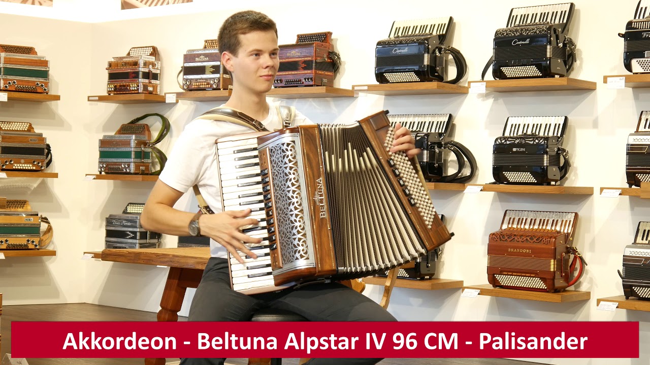 Akkordeon - Beltuna Alpstar IV 96 CM Palisander - Alexander Weisbecker - Dort wo meine Heimat ist