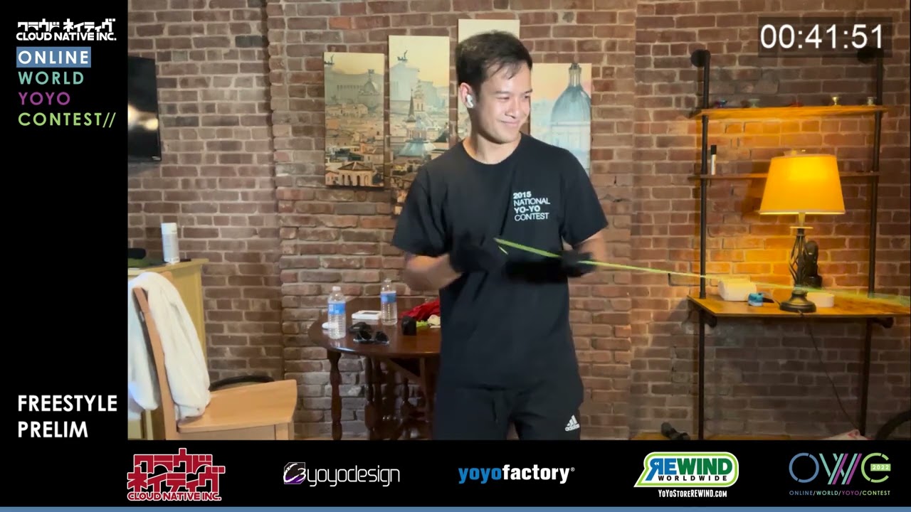 [OWYYC2022] 1A Prelim - Brandon VU - ONLINE WORLD YOYO CONTEST 2022