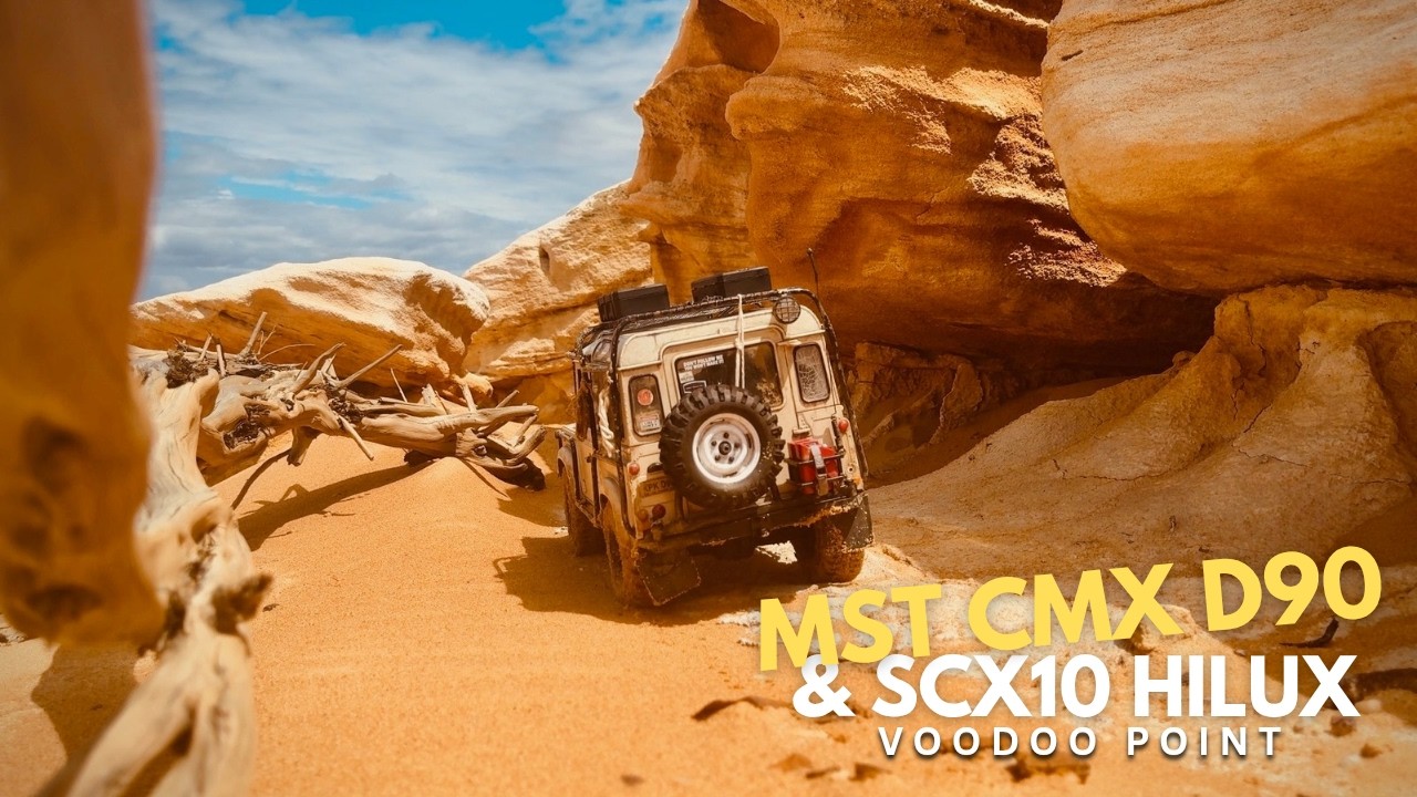 RC Adventure 25: MST CMX D90 & SCX10 Hilux