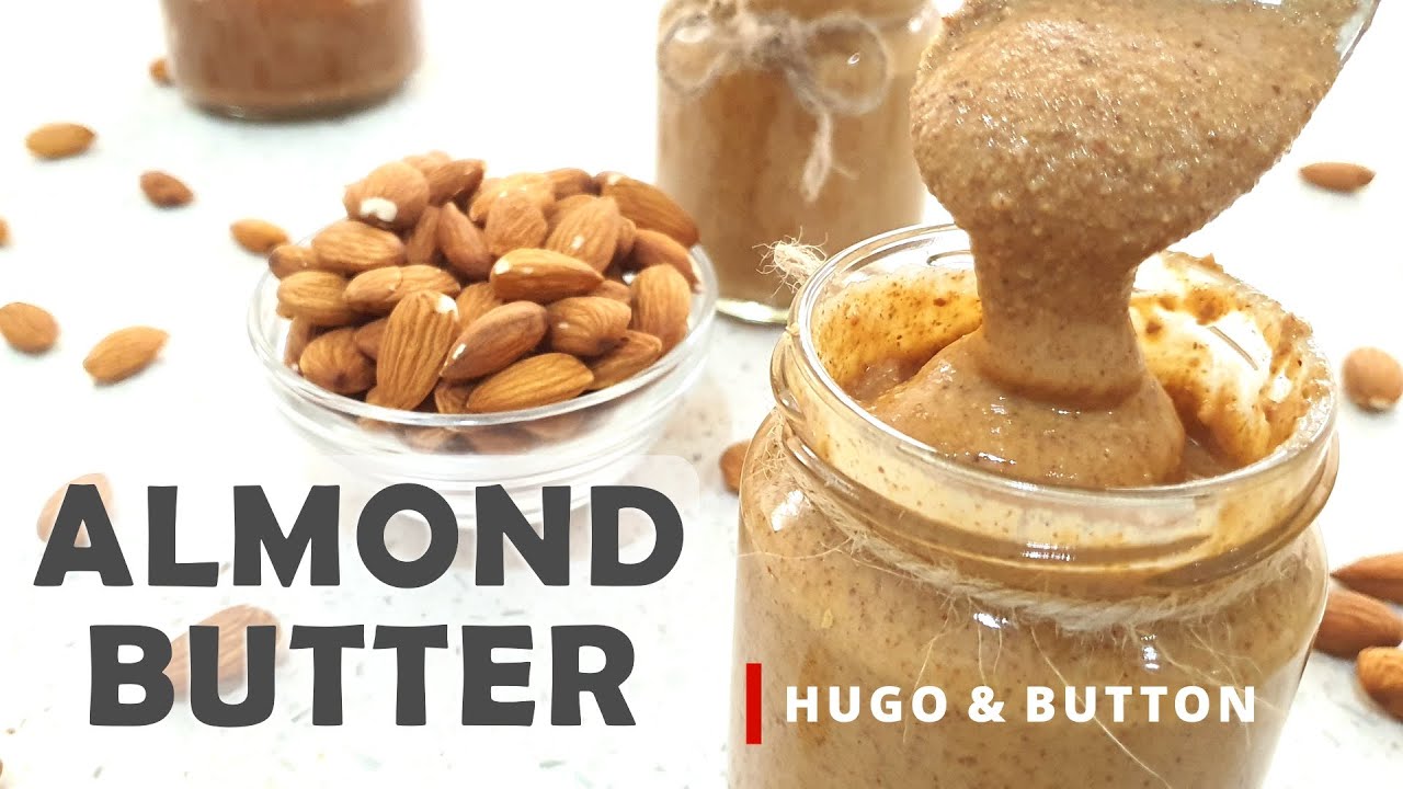 How To Make ALMOND BUTTER (3 Flavors)