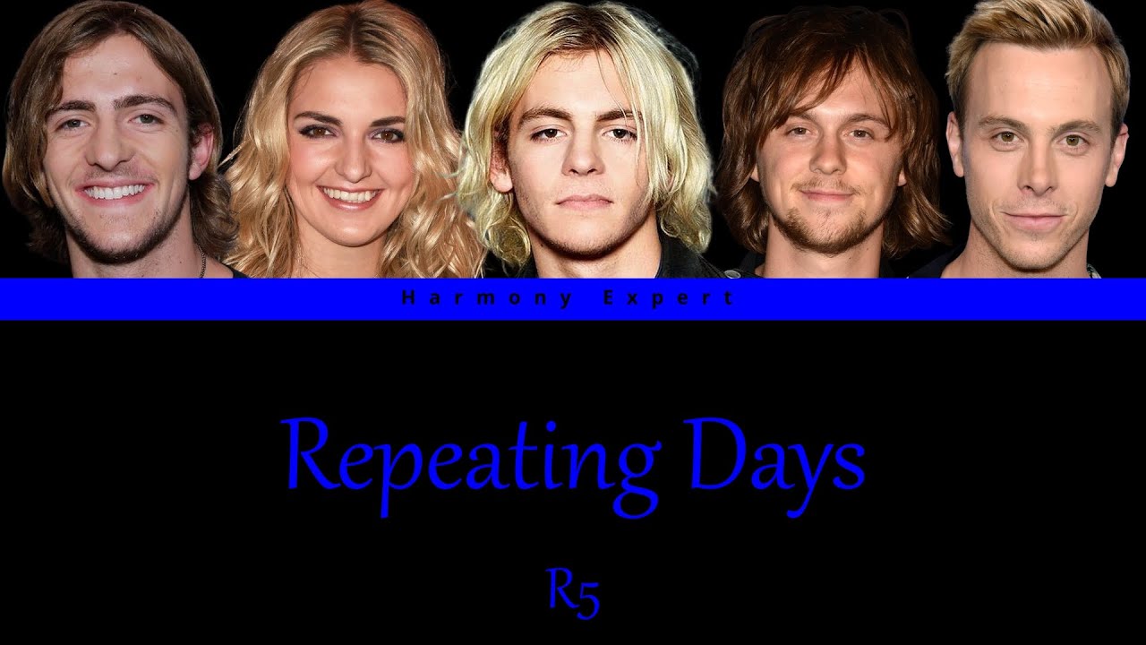 R5 - Repeating Days - Color Coded Lyrics
