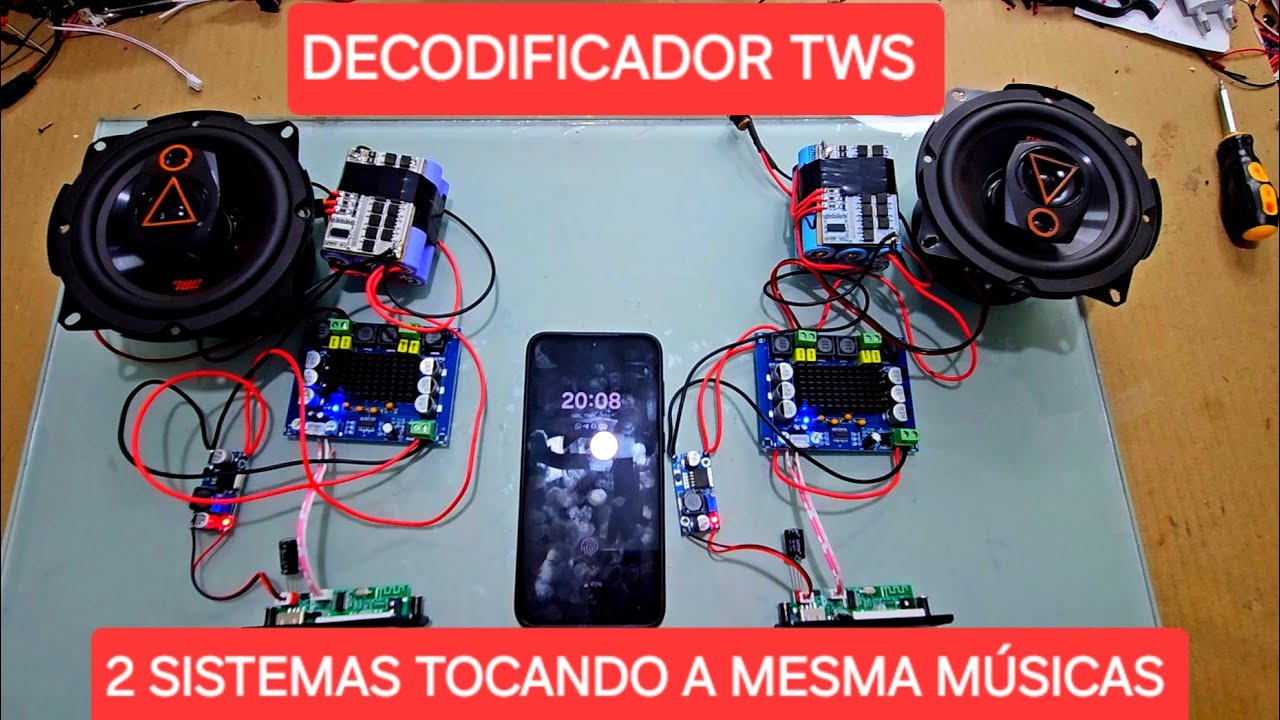 DECODIFICADOR TWS , PRIMEIRO TESTE