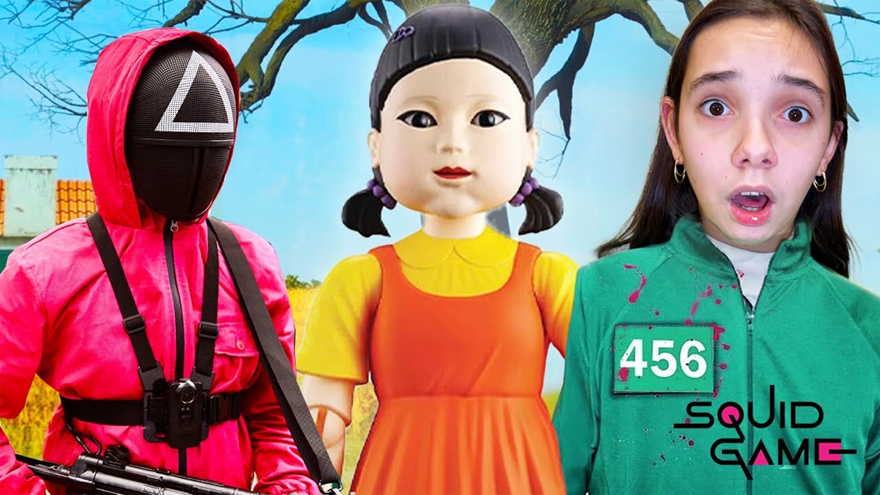 😱 Squid Game în Viața Reală 🫨 cu FAMILIA MAREI 🤫