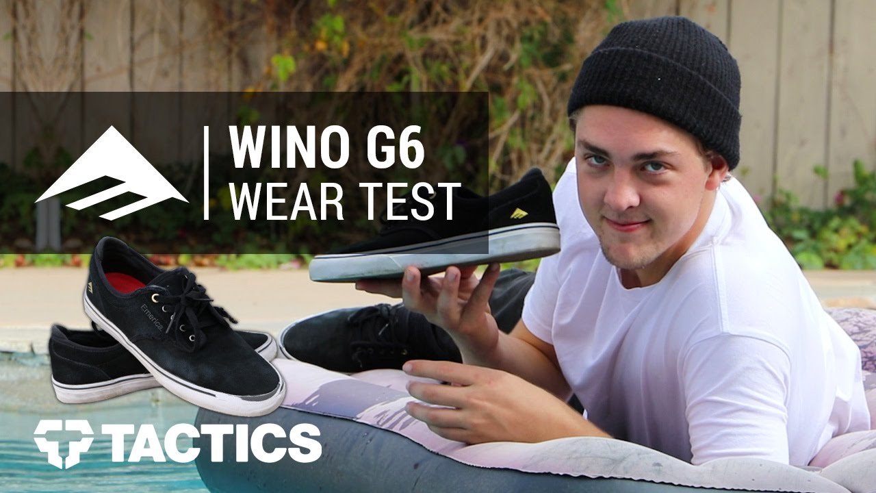 Emerica Wino G6 Skate Shoes Wear Test Review With Dalton Dern - Tactics