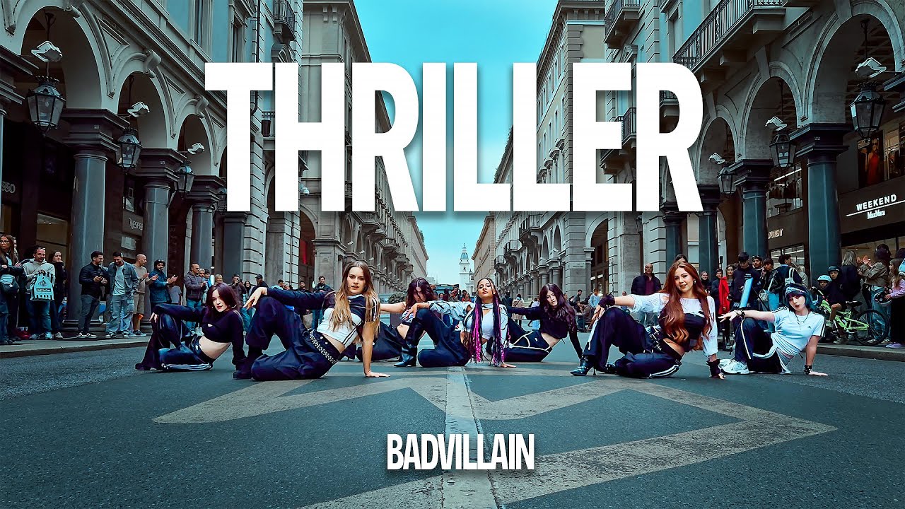 [KPOP IN PUBLIC | ONE TAKE] BADVILLAIN (배드빌런) - 'THRILLER’ Dance Cover by CLEPSYDRA CREW | Italy