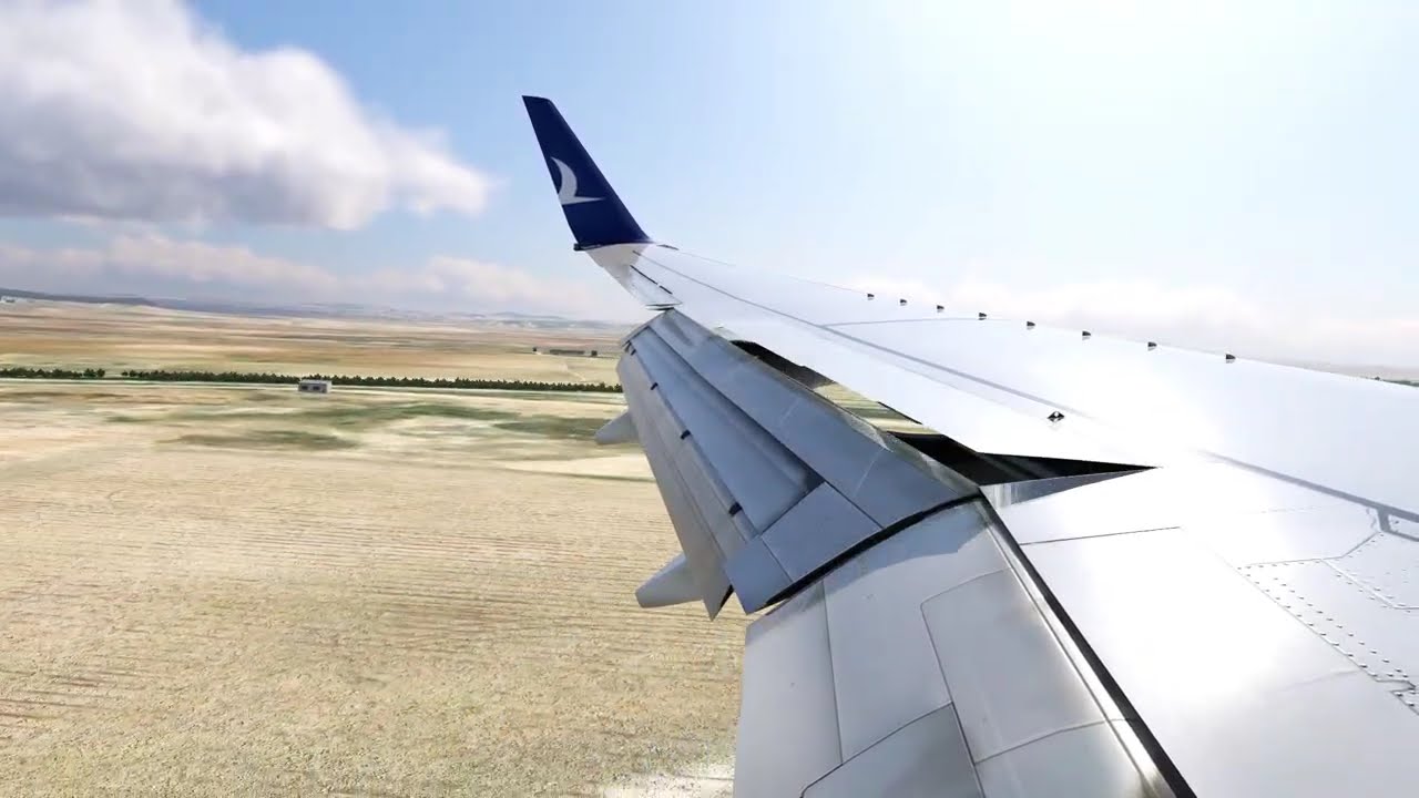 Ercan Int'l Landing | X-Plane 12 | Zibo 737-800