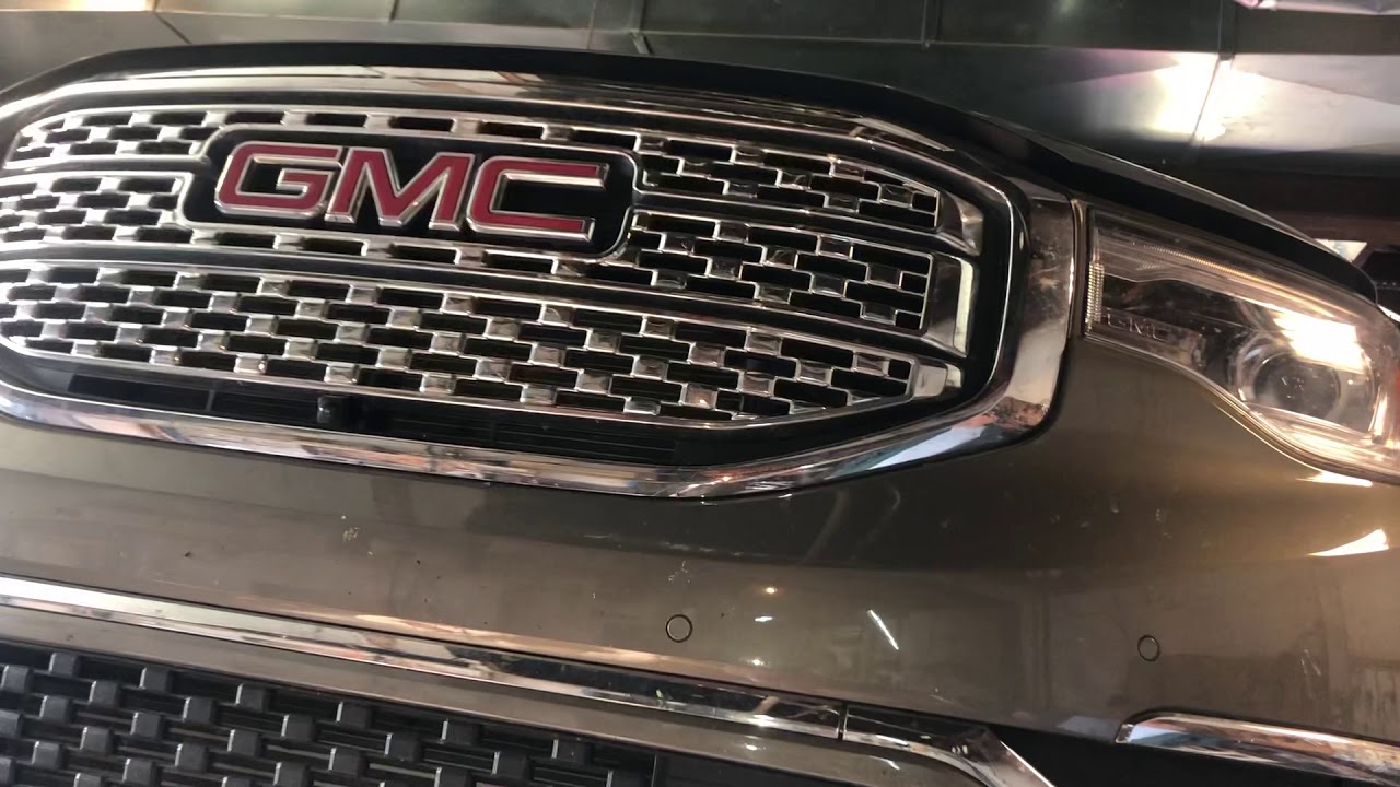 2019 GMC Acadia oil change | how to | oil capacity and oil filter part numbers and location 3.6L V6