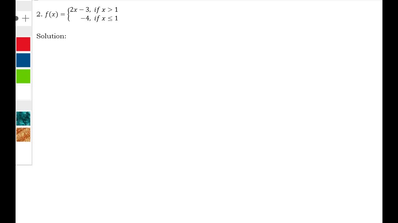 Jump Discontinuity + example - 3rd qtr. SHS Basic Calculus