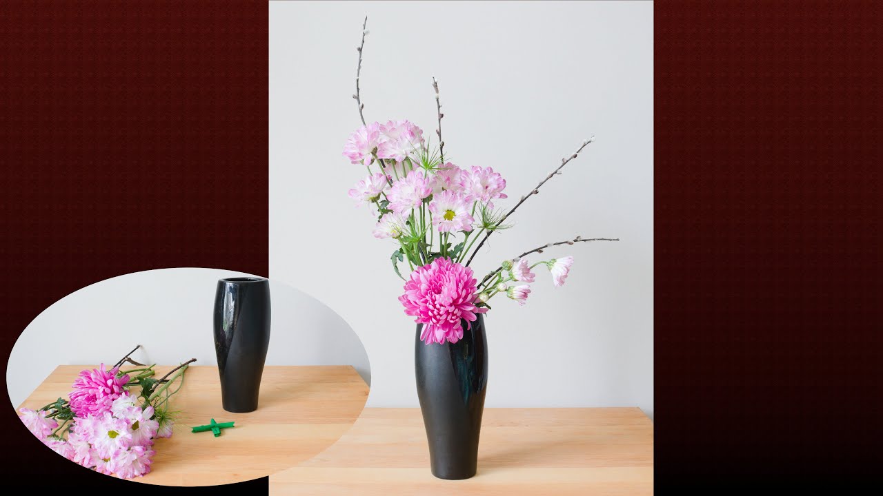 DIY Flower Arrangements 固定插花的小技巧 Ikebana 生活插花