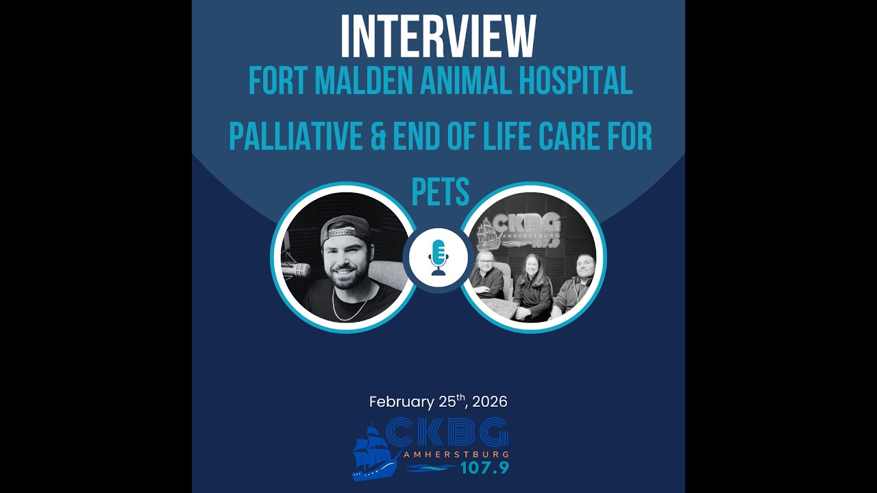 Interview with Fort Malden Animal Hospital: Palliative & End of Life Care for Pets
