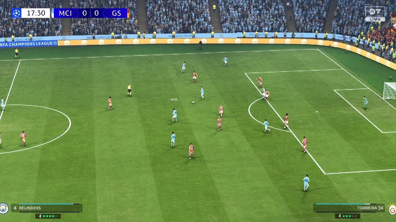 FC 26 Manchester city vs Galatasaray şampiyonlar ligi PlayStation 5 full Match