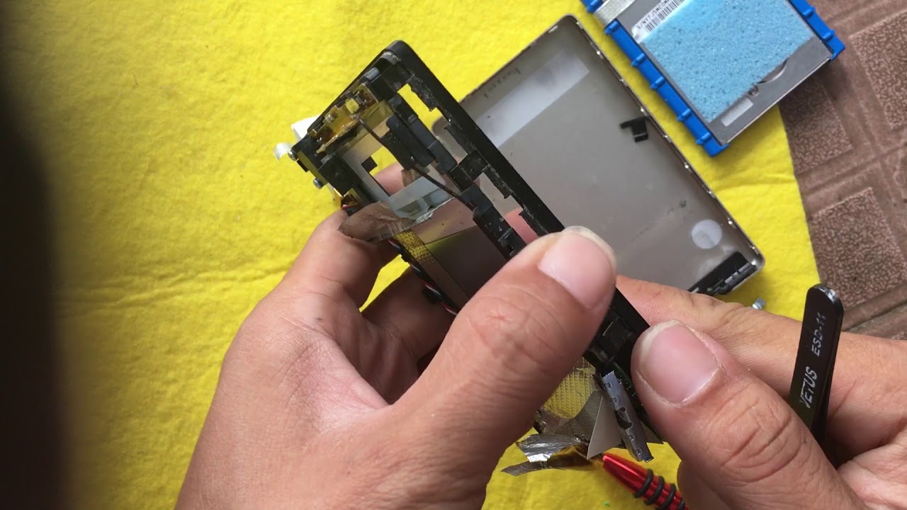 Microsoft Zune 80Gb : disassembly