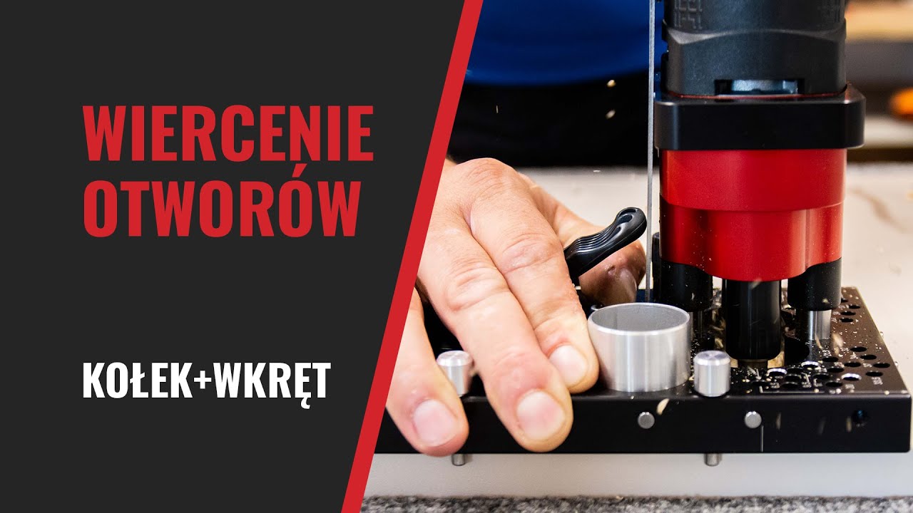 Wykonywanie nawiertu na połączenie kołek + wkręt samowiercący w technologii RC SYSTEM