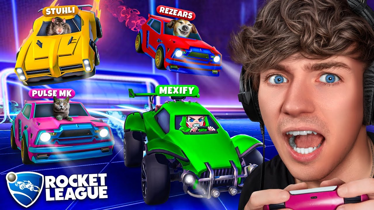 WIR SPIELEN den NEUEN 4vs4 RANKED MODUS?! 😱 | Rocket League