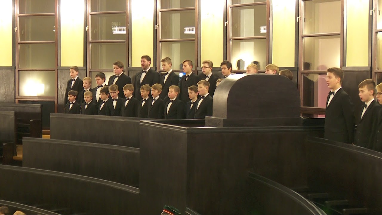 Kauno berniukų ir jaunuolių choras VARPELIS_Aš padainuosiu dainų dainelę_M.K.Čiurlionio muz._2017