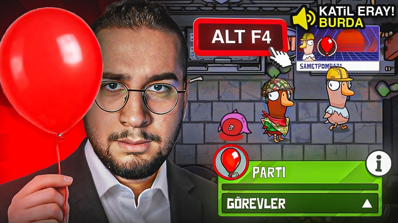 SİNİR KRİZİ GEÇİRİP ALT F4 ATTIM! | GOOSE GOOSE DUCK