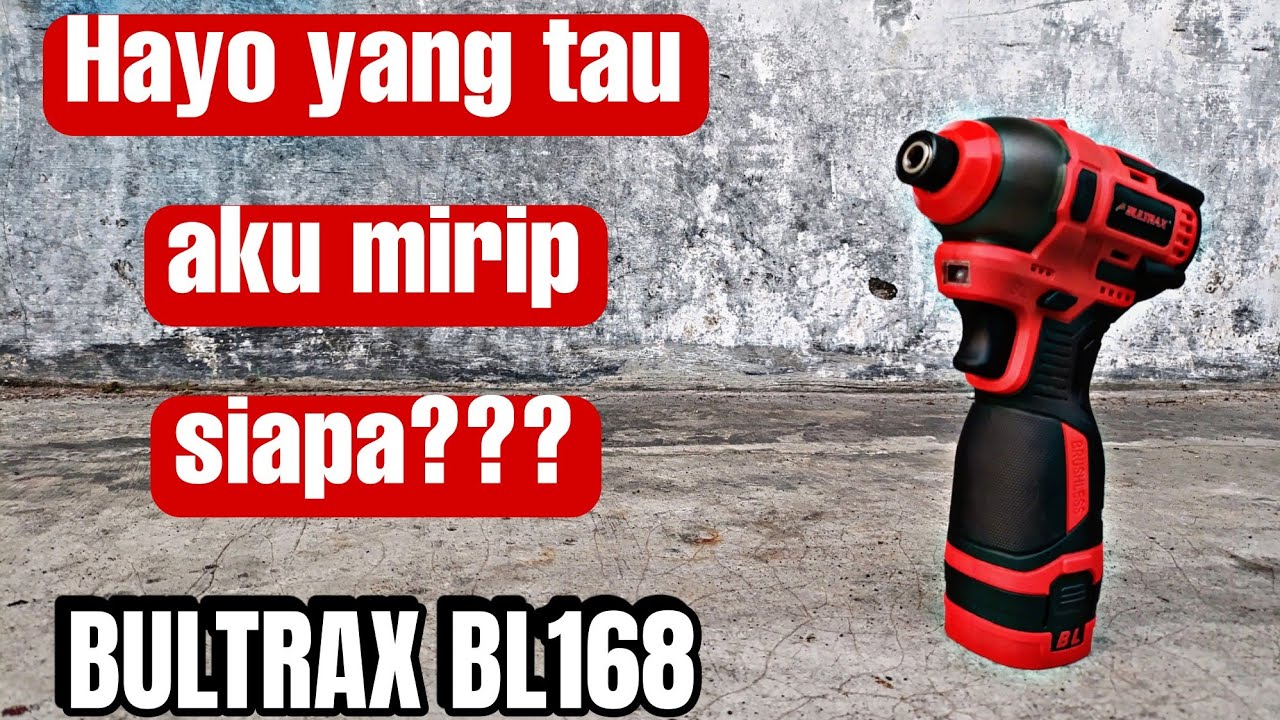UNBOXING impact driver BULTRAX by BULL 18v