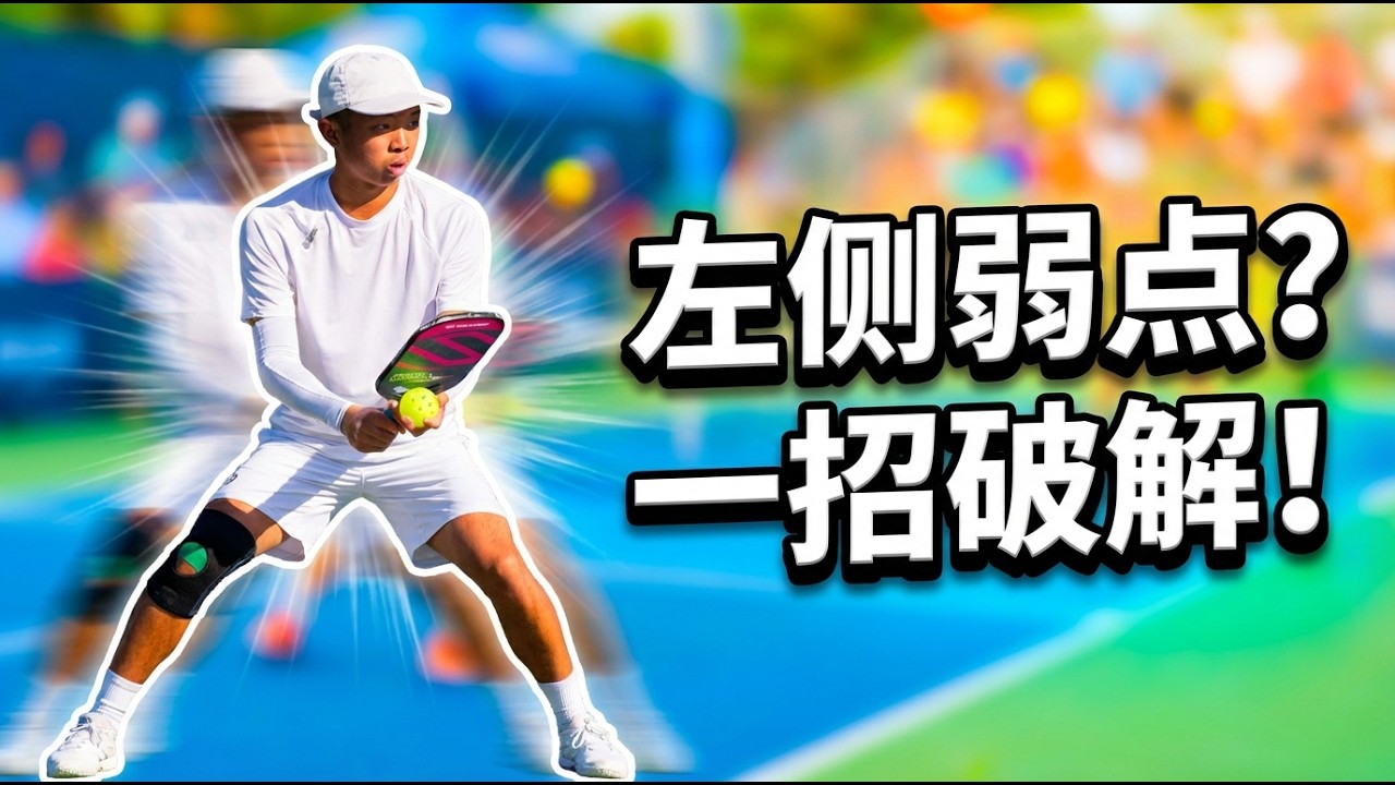 匹克球左侧不再是弱点！职业级反手战术让你主宰全场