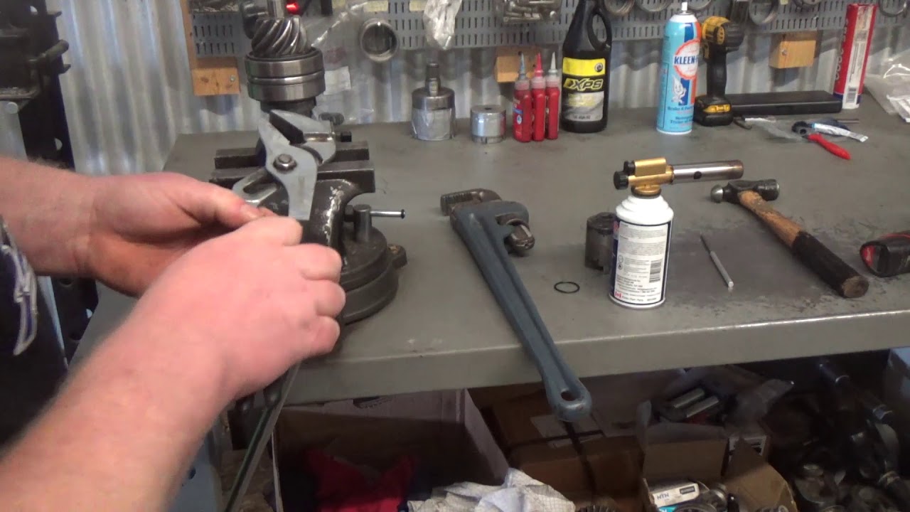 xmr pinion bearing removal diy