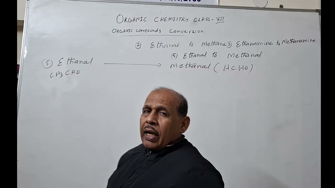 Organic Compounds Conversion PART A - Organic Chemistry Class 12th, by Dr. S. K. Choudhary Sir