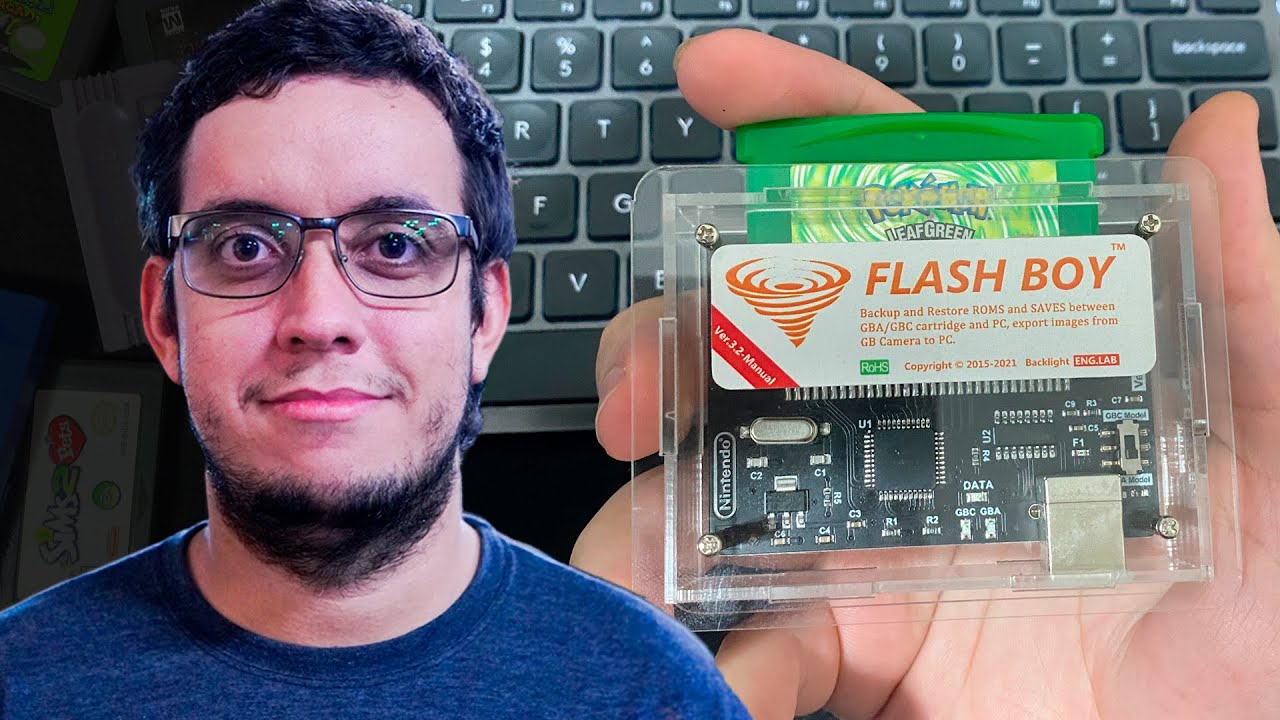 Como estou DIGITALIZANDO meus jogos físicos de GBA com o FLASH BOY Cyclone v3.2 do AliExpress