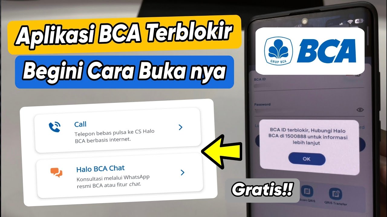 Cara Membuka BCA ID Yang Terblokir | Gaperlu ke Kantor!