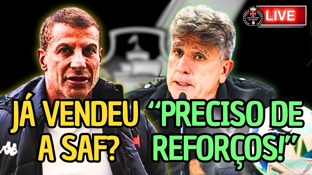 🚨 URGENTE: VASCO VENDEU A SAF? CAD&Ecirc; OS REFOR&Ccedil;OS?!