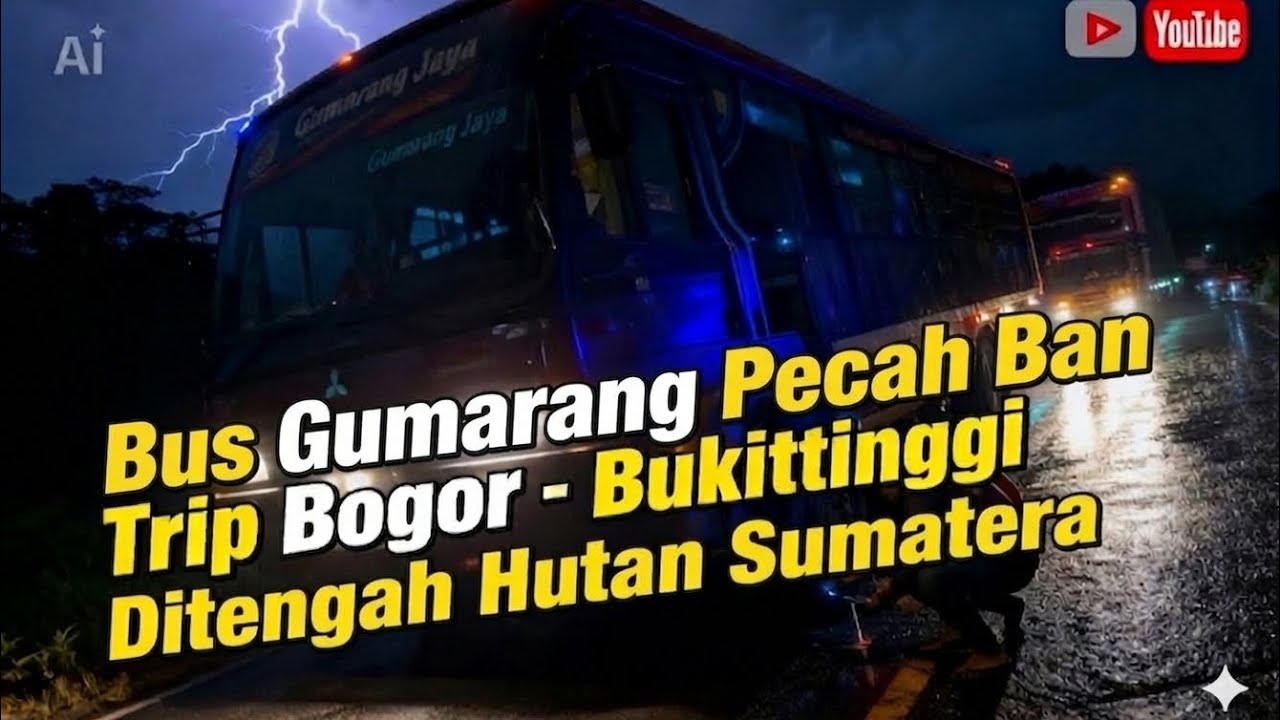 Trip Bus Gumarang Jaya Executive 7 Februari 2026  42jam Bogor-Bukittinggi | PART 2