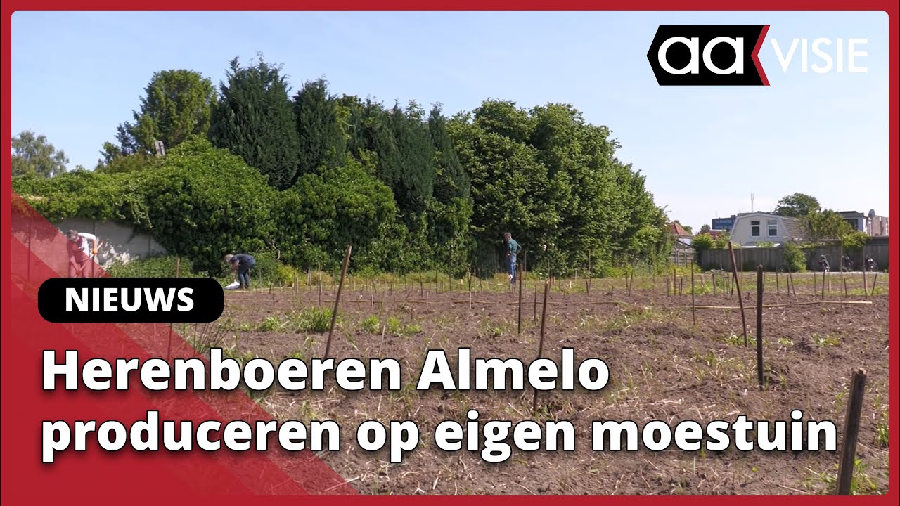 Herenboeren produceren in eigen moestuin
