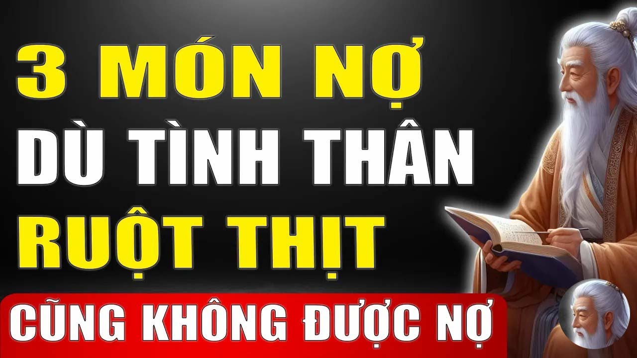 3 Thứ Không Được Nợ Dù Là Người Thân Ruột Thịt Trong Nhà  Tinh Hoa Xưa