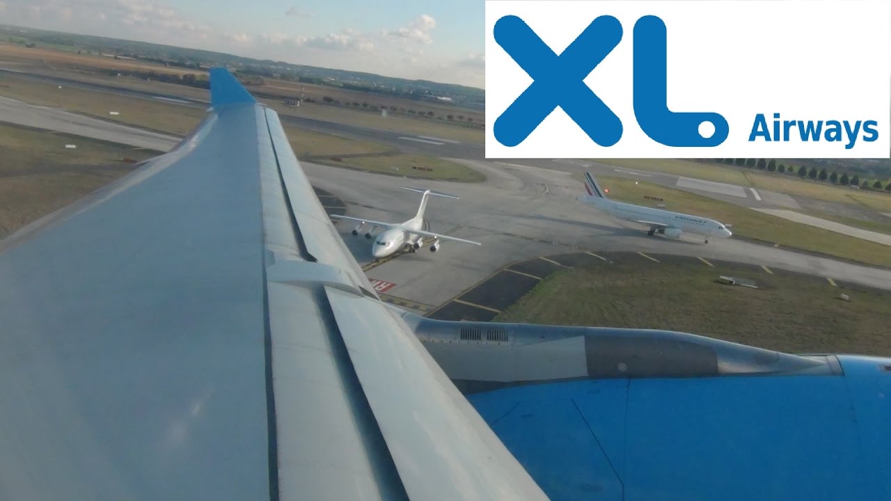 [HD] Décollage a330-200 XL Airways Paris CDG ✈️