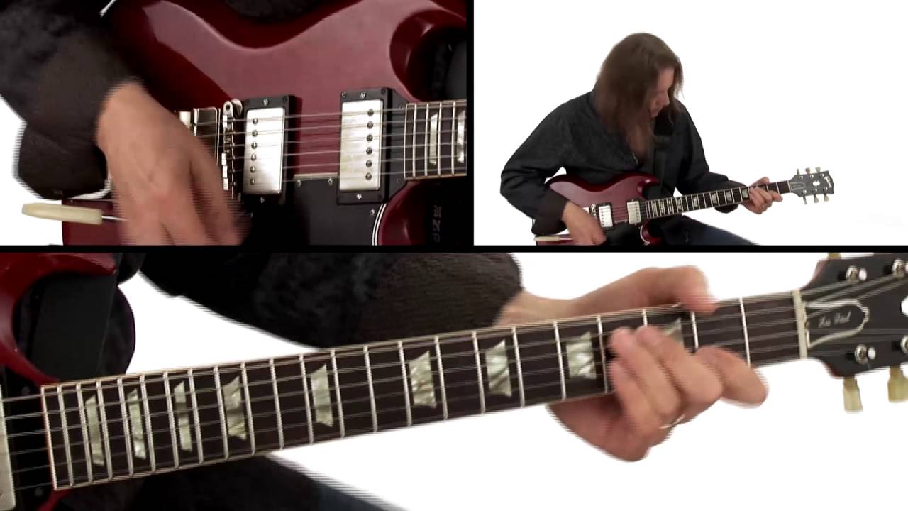 Robben Ford Guitar Lesson - C# Funky Vamp Performance