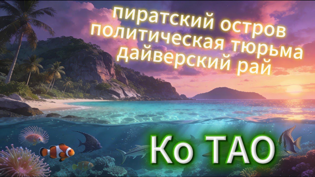КО ТАО ЛУЧШИЙ ОСТРОВ ТАИЛАНДА | пираты, тюрьма и дайверский рай