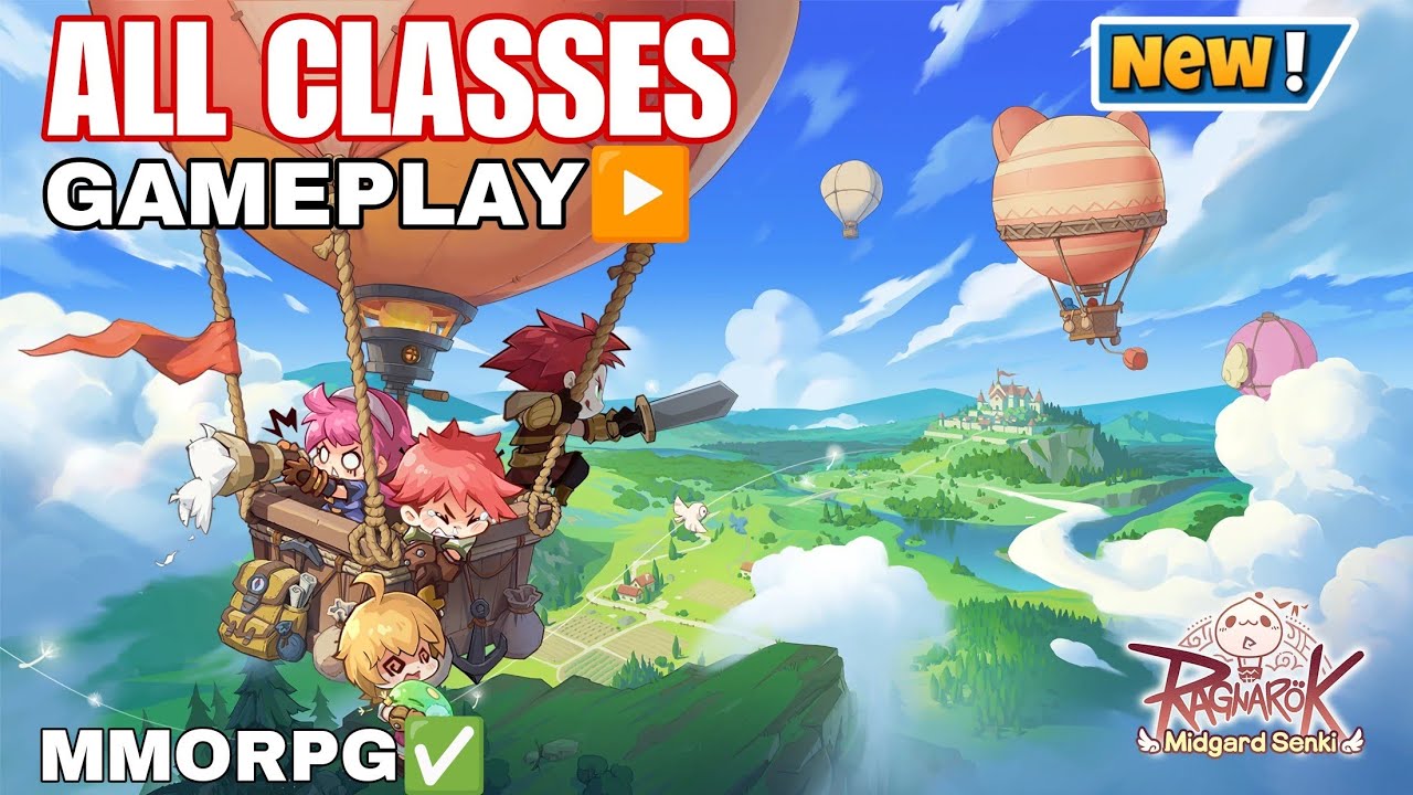 Ragnarok Midgard Senki Gameplay New MMORPG For Android/ios 2026 