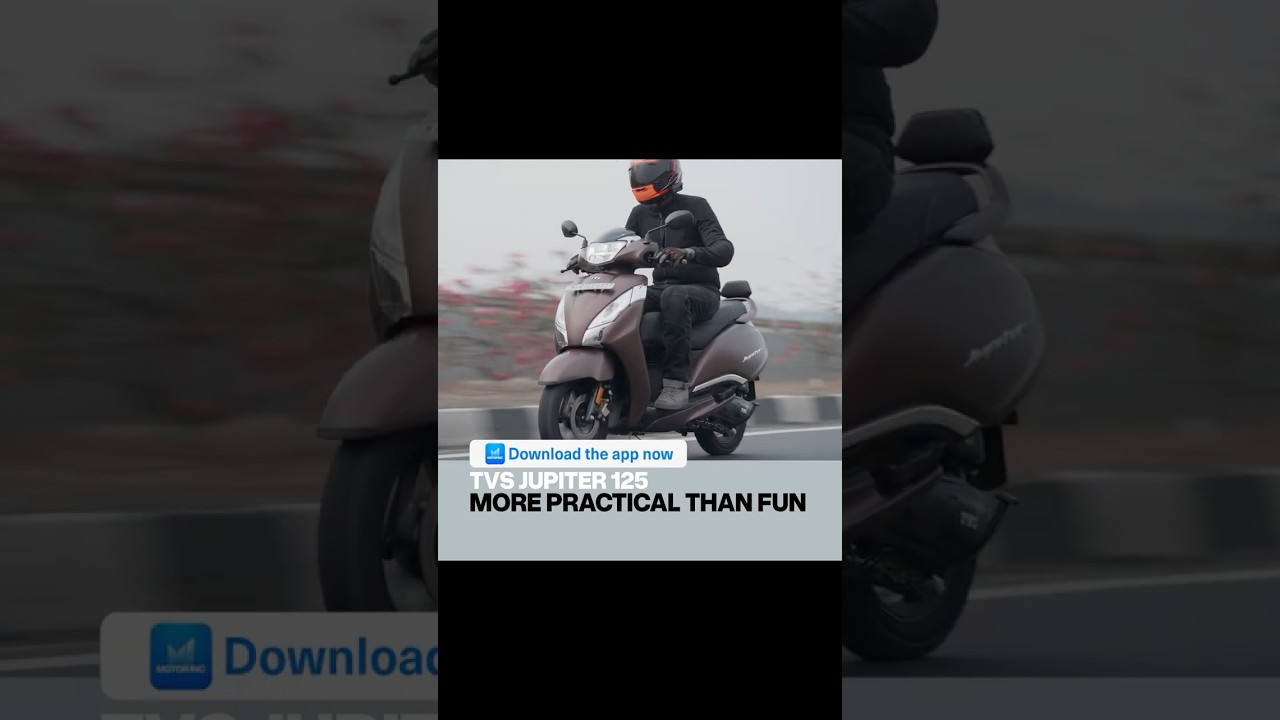 TVS Jupiter 125 2024: Should you buy one? | #motorinc View