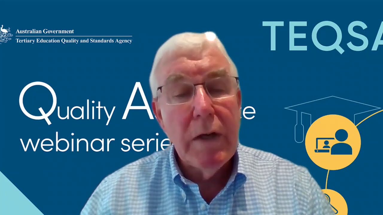 Quality Assurance Webinar Series: Achieving self-accreditation