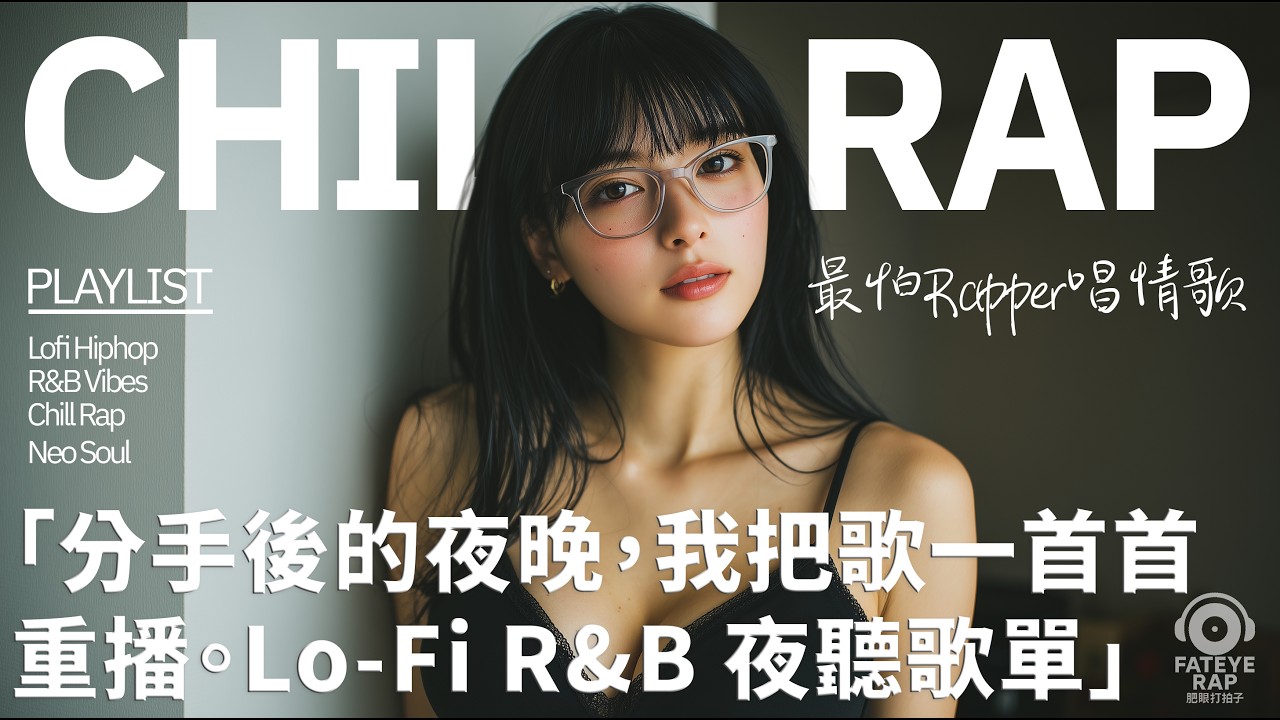 最怕Rapper唱情歌 Vol.34｜分手後的夜晚｜失戀後，我把歌一首首重播｜Lo-Fi × R&B 夜聽歌單