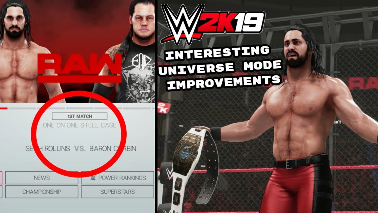 WWE 2K19: 5 Interesting Universe Mode Improvements
