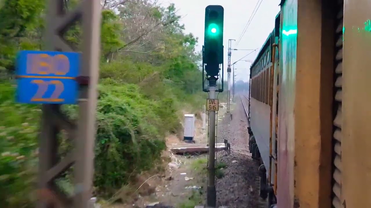 WCAM3 honking & acceleration  🎧 || Nasik road to igatpuri uncut train journey || 17618 Tapovan exp
