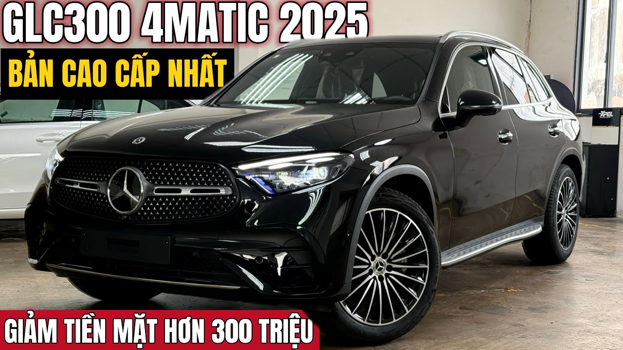 MERCEDES GLC300 4MATIC 2025 | Giảm giá khủng cho bản cao cấp nhất xe có sẵn giao ngay