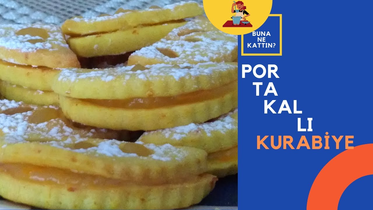 PORTAKAL DOLGULU KURABİYE