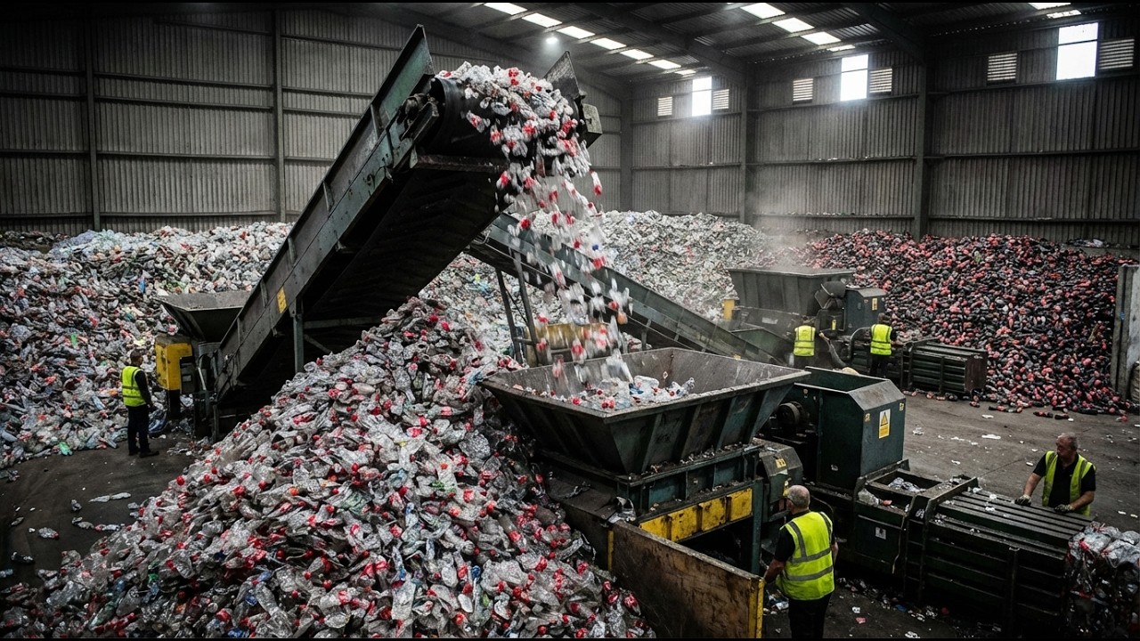 How Coca-Cola’s Recycling System Transforms Plastic Bottles Into New Packaging | World Wide Waste