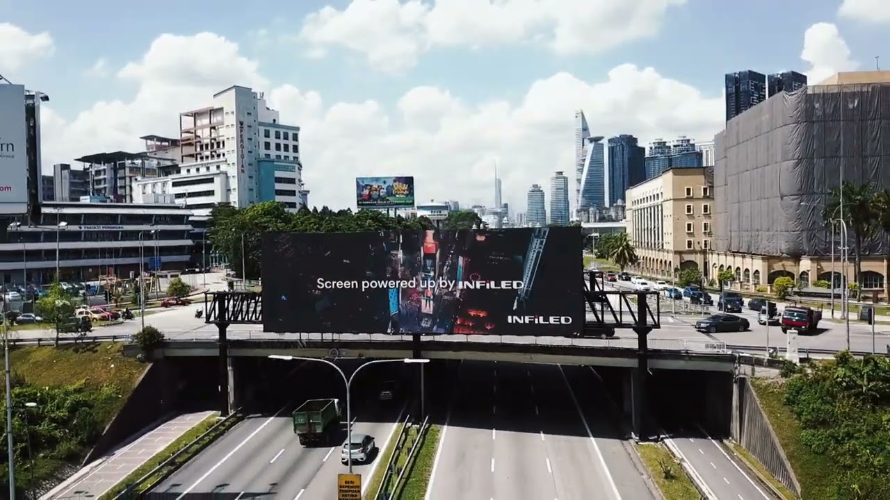 INFiLED Outdoor LED  Advertising  Screen is now at Federal Highway, Malaysia