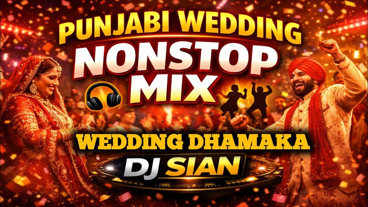 Punjabi Wedding Nonstop DJ Mix 2025 |Best Bhangra | OLD Punjabi Nonstop | Punjabi  remix | Dj Sian 