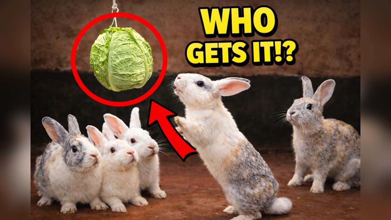 This is What Happens When Bunnies Meet Cabbage