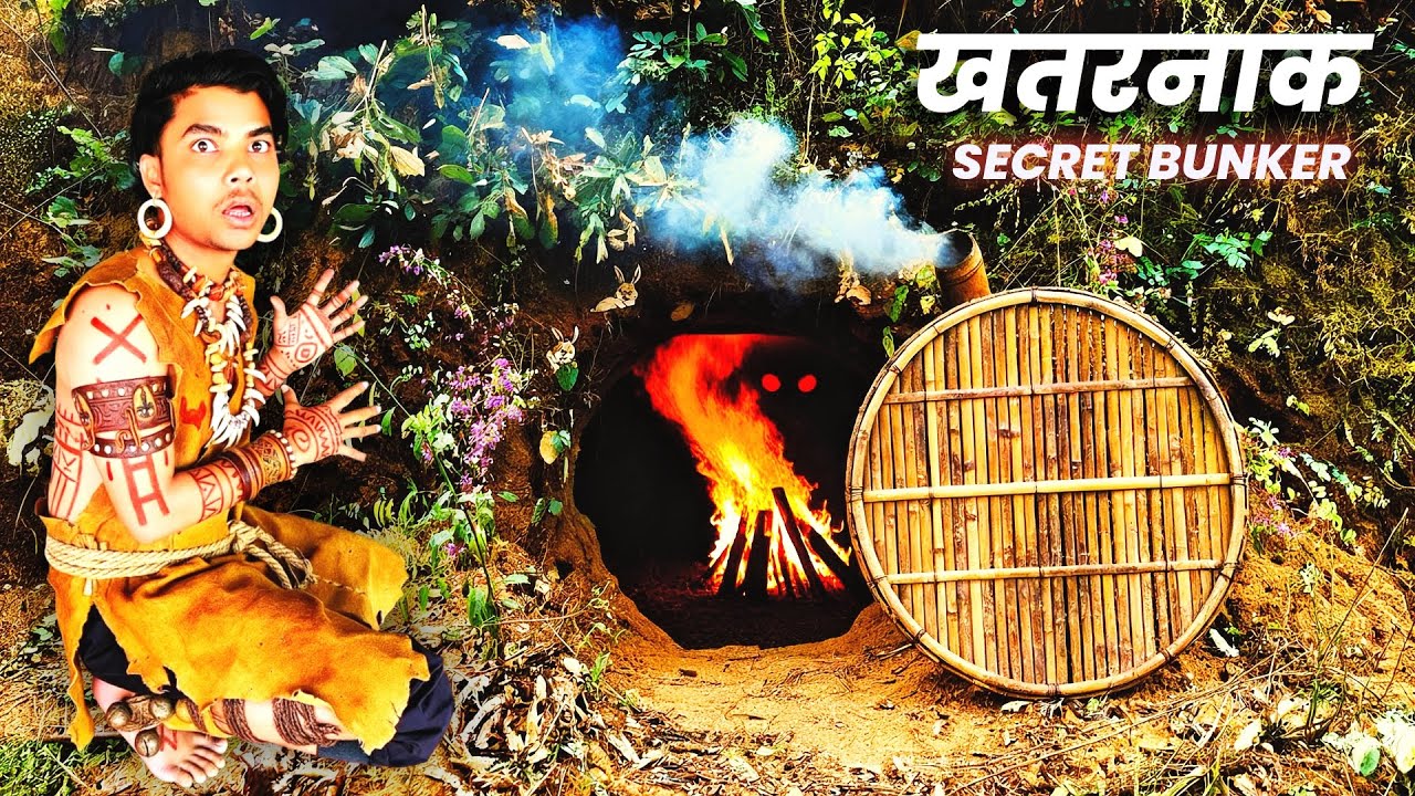 4 दिनों की कड़ी मेहनत और जंगल के बीचों-बीच तैयार हो गया मेरा सबसे खतरनाक सीक्रेट बंकर! 😱