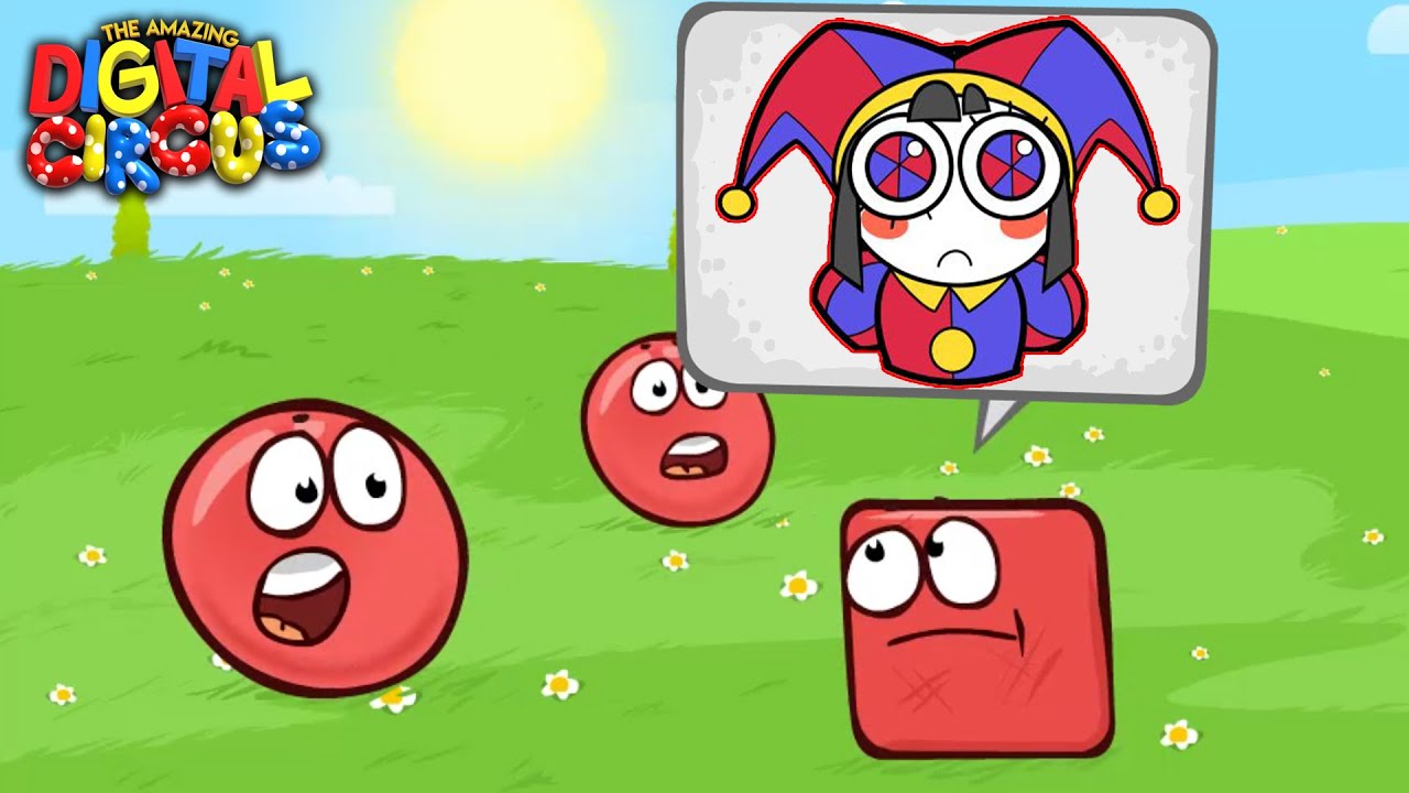 Red Ball 4 vs The Amazing  Moon Digital Circus